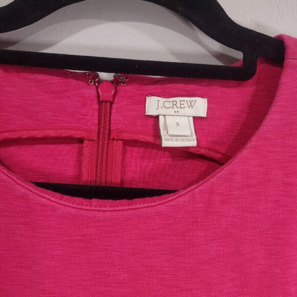 Women's J. Crew Fuchsia Daybreak Midi Dress Size Small - Picture 4 of 9